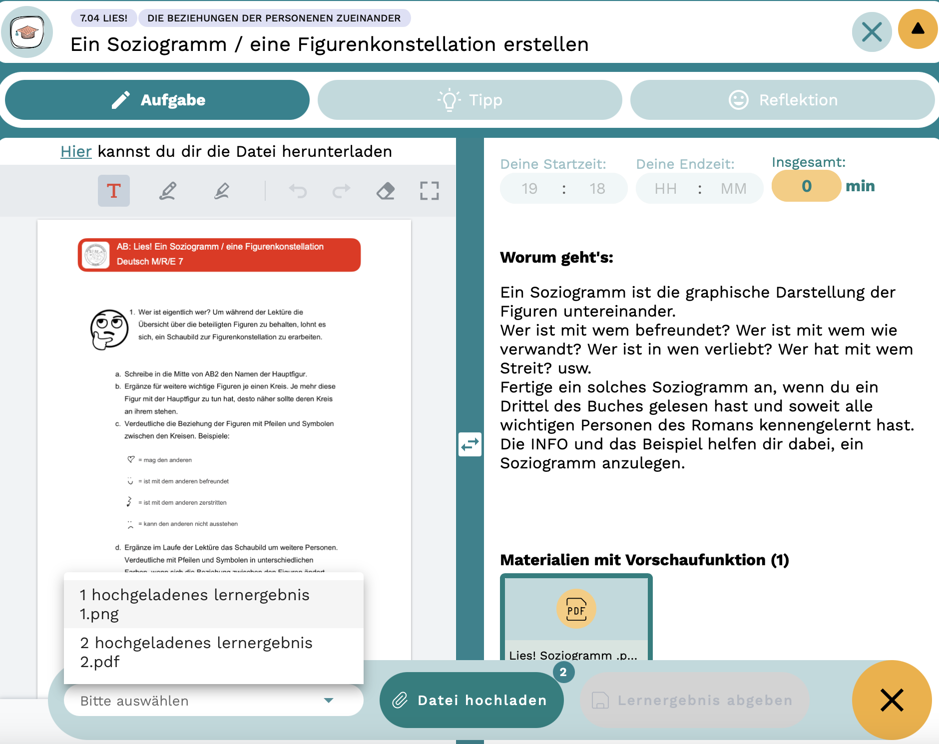 hochgeladene lernergebnisse.png